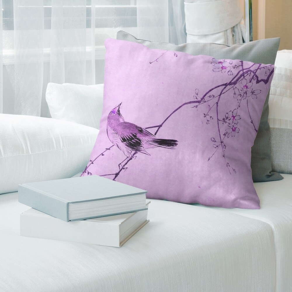 Purple throw pillows bed bath and beyond hot sale