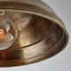 preview thumbnail 3 of 1, 1-light Oxidized Brass Pendant