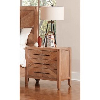 Sedona Solid Wood Construction 3-drawer Nightstand - Bed Bath & Beyond ...