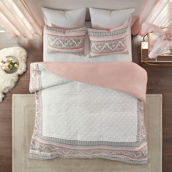Clip Jacquard Duvet Cover Set 