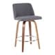 preview thumbnail 33 of 78, Carson Carrington Vallberga 26" Upholstered Counter Stool (Set of 2) Blue