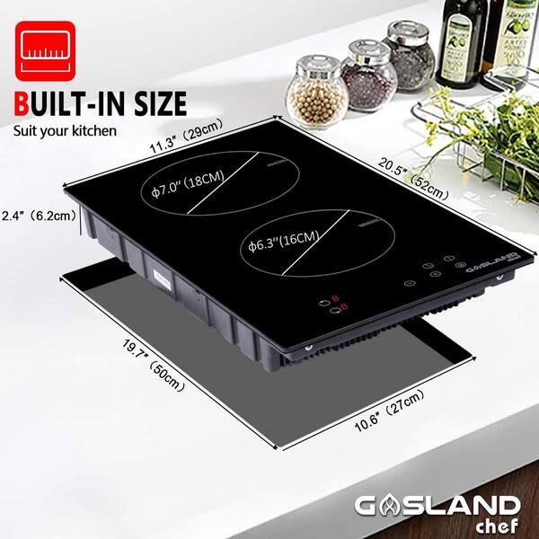 Shop Gasland Chef Ih30bf Built In Induction Cooker 12 Vitro