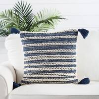 Nikki Chu by Jaipur Living Taviers Stripes Throw Pillow 18 inch