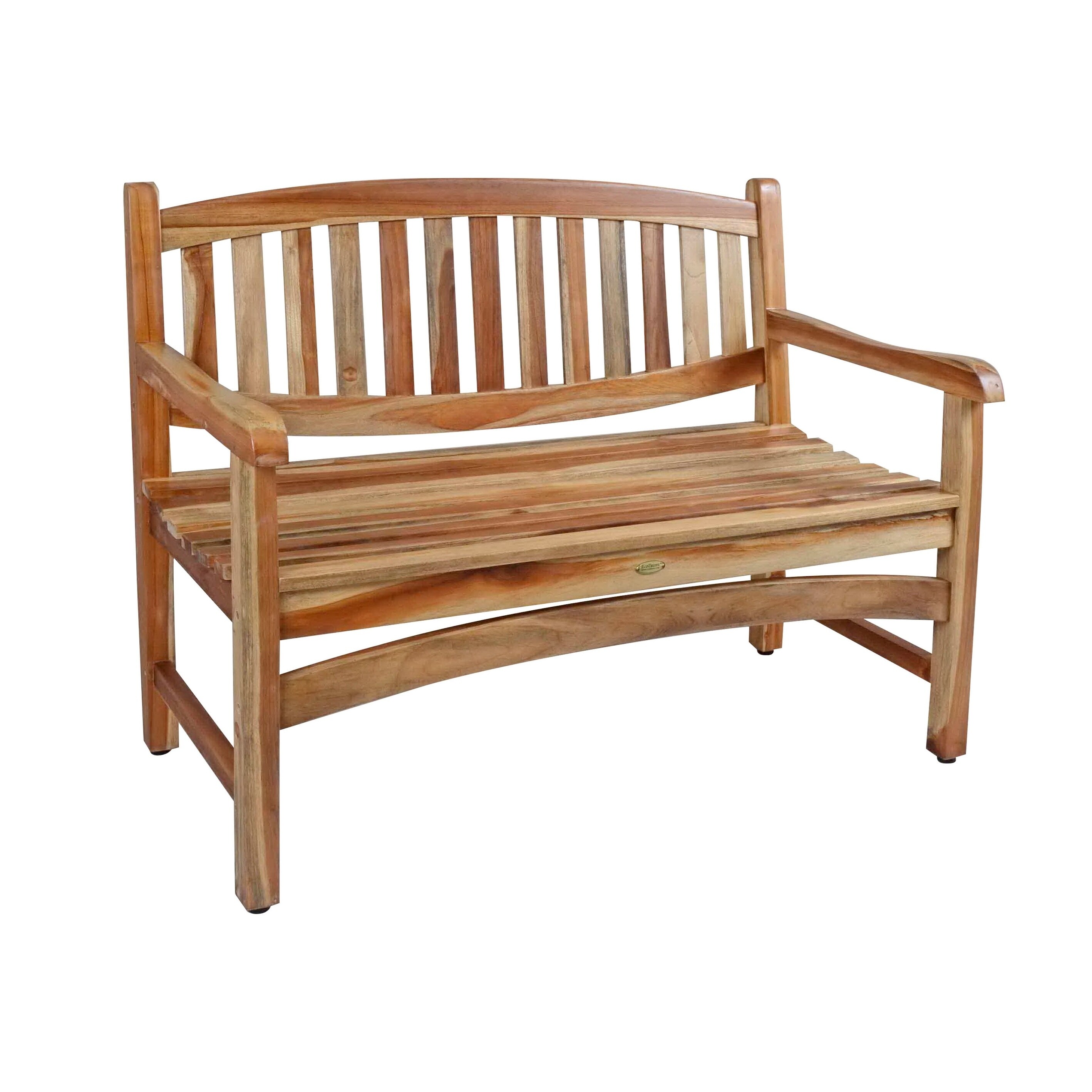47 Ecodecors Kent Garden Indoor Or Outdoor Solid Teak Bench In Earthyteak Finish - Overstock - 28284504