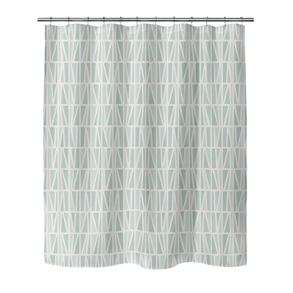 mint shower curtain