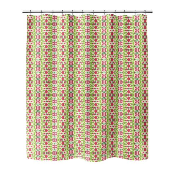 JUBILEE RED Shower Curtain by Kavka Designs On Sale Overstock