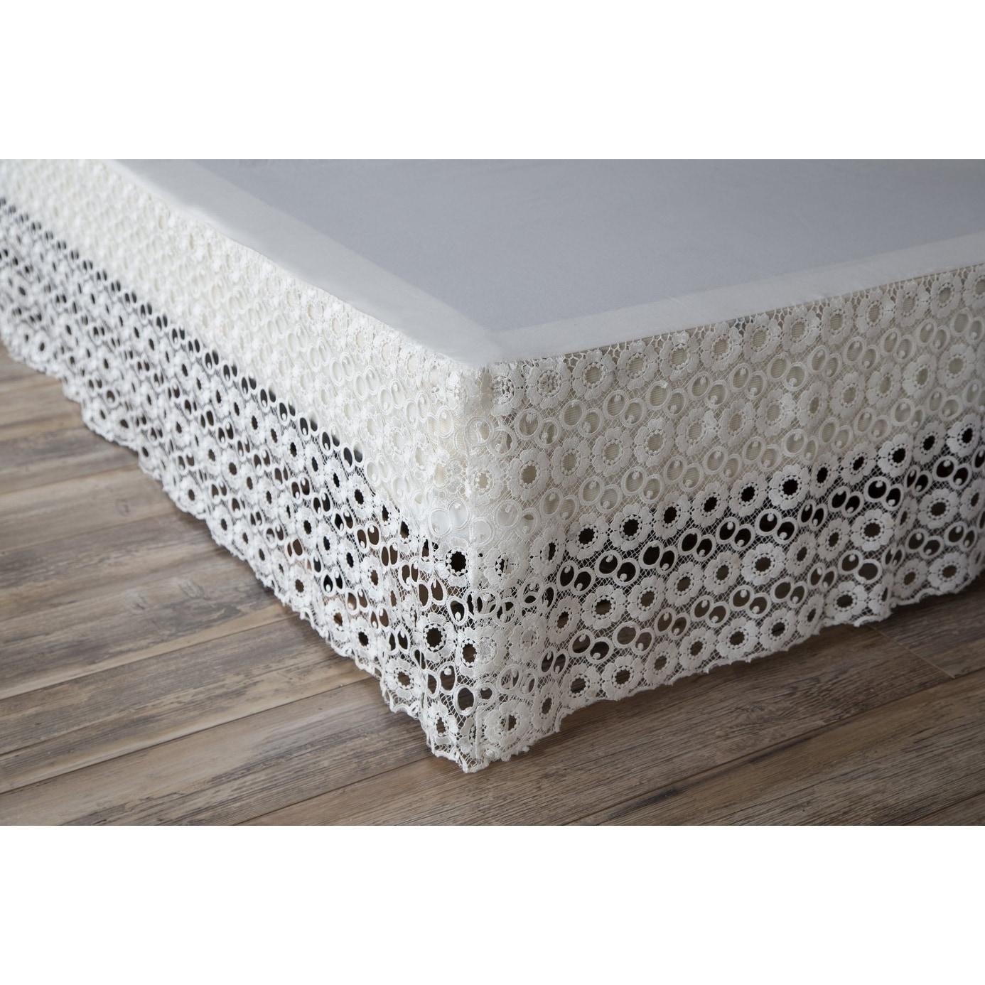 lace canopy bed topper