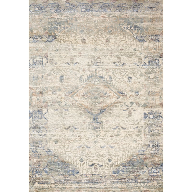 Alexander Home Austen Antique Washed Traditional Inspired Area Rug