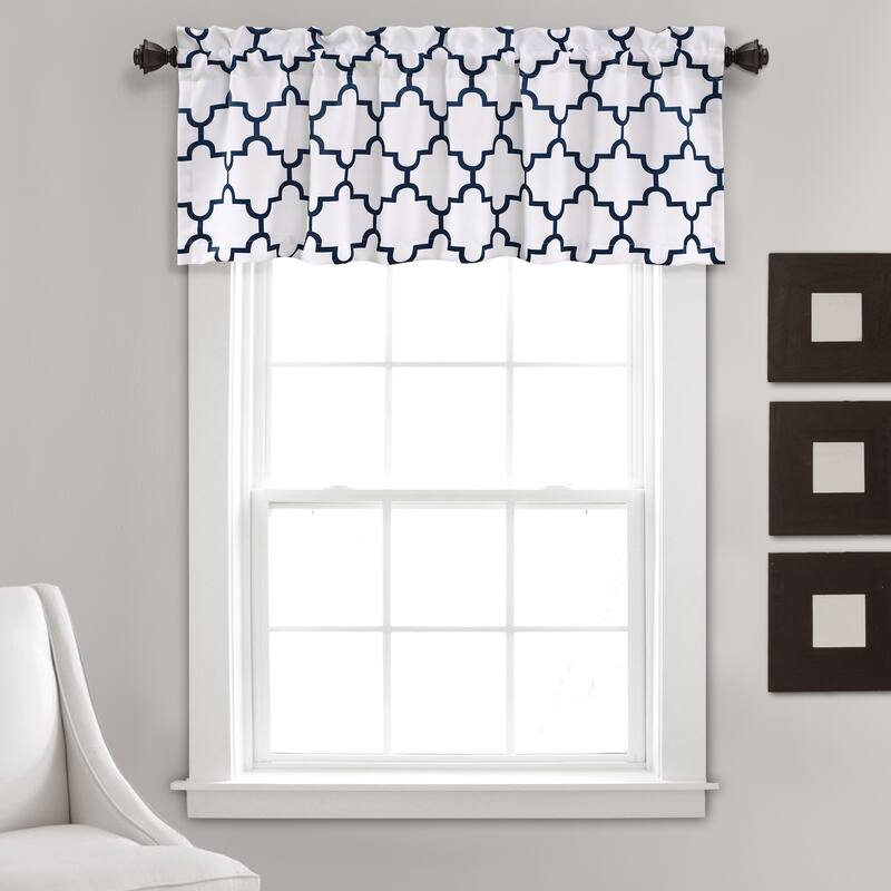 Porch & Den Room Darkening Window Curtain Valance - 18"L x 52"W - 18"L x 52"W