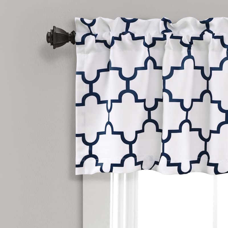Porch & Den Room Darkening Window Curtain Valance - 18"L x 52"W - 18"L x 52"W