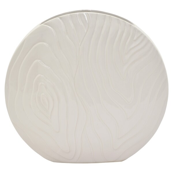 Three Hands - 34488 - 14.5 " Ceramic Vase - 15.5 x 4.75 x 14.5