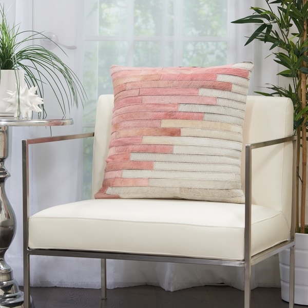 Carbon Loft Diagonal Ombre Hair on Hide Throw Pillow. Opens flyout.