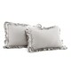 preview thumbnail 21 of 27, Silver Orchid Gerard Shabby Chic Ruffle Lace Comforter Set