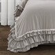 preview thumbnail 16 of 27, Silver Orchid Gerard Shabby Chic Ruffle Lace Comforter Set