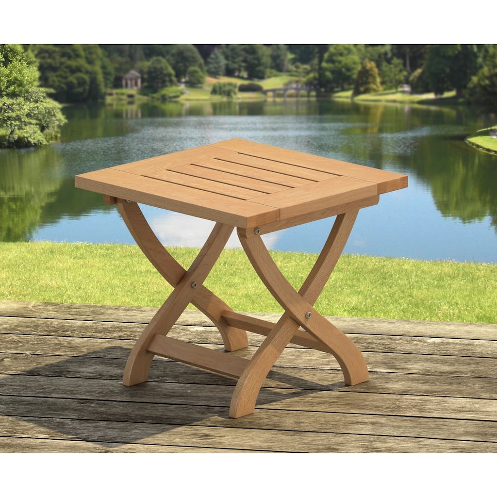 Folding End Table