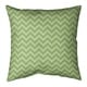 Porch & Den Bayberry Two-tone Hand Teal Drawn Chevrons Throw Pillow ...