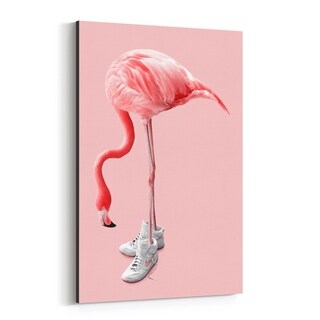flamingo canvas shoes