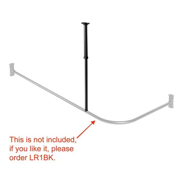 Shop Utopia Alley Rustproof L Shaped Corner Rod Vertical