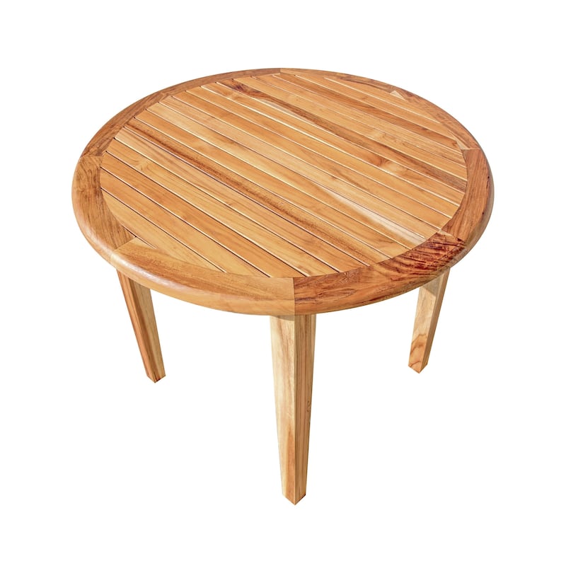 Cabo 36-inch Round Solid Teak Table by Havenside Home
