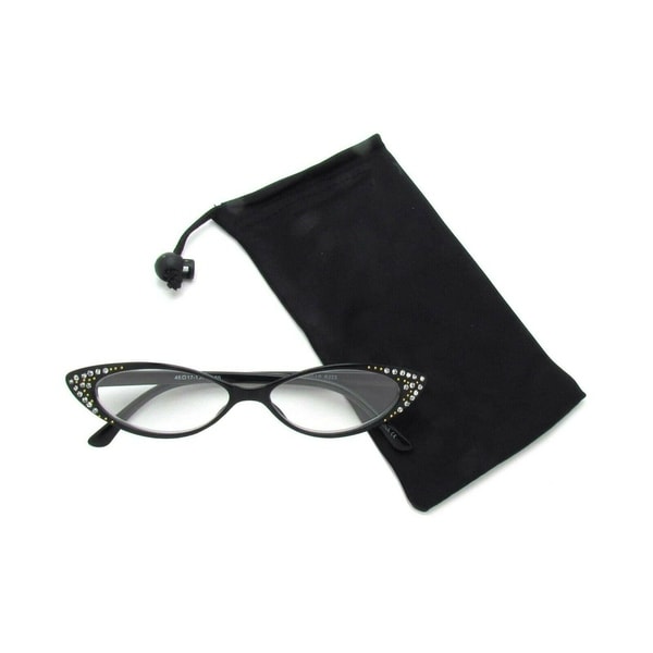 Shop Rhinestone Colorful Cat Eye Reading Glasses R223 ...