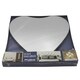 preview thumbnail 36 of 34, Small Decorative Wall Self Adhesive Shaped Mirrors - Set of 4
