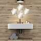 preview thumbnail 28 of 34, Small Decorative Wall Self Adhesive Shaped Mirrors - Set of 4