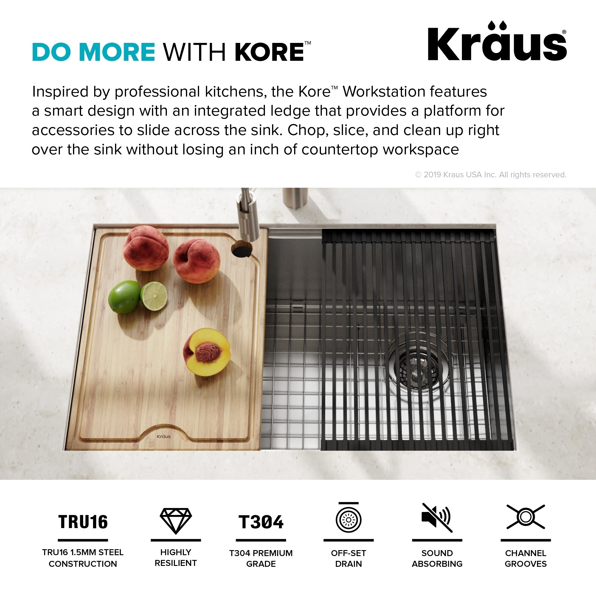 Single Bowl Kitchen Sinks Pack Of 5 Kraus Kwu111 23 Kore
