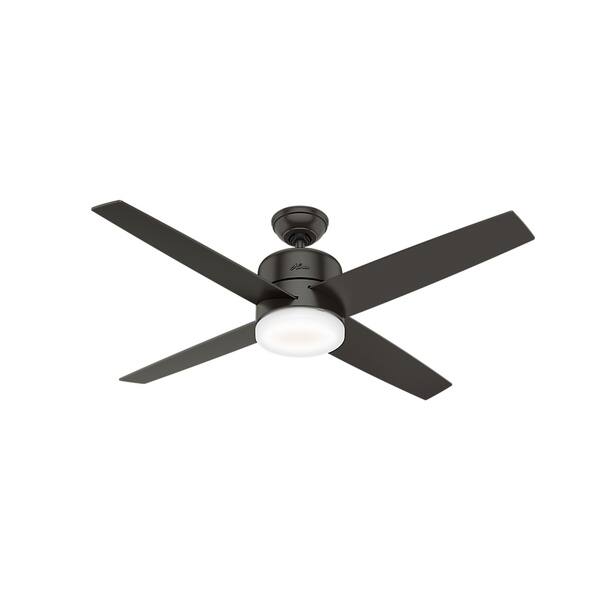 Shop Hunter 54 Wifi Advocate Noble Bronze Ceiling Fan With Led