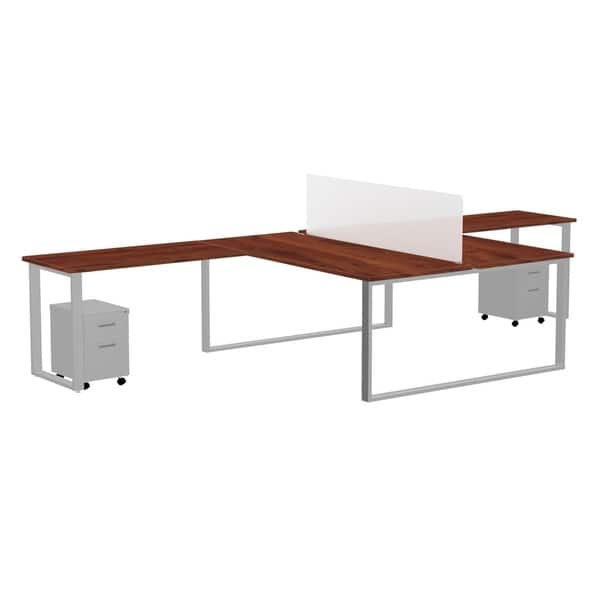 Shop Marvel Aire 2 60 X 30 Desks W 2 48 X 24 Returns 1