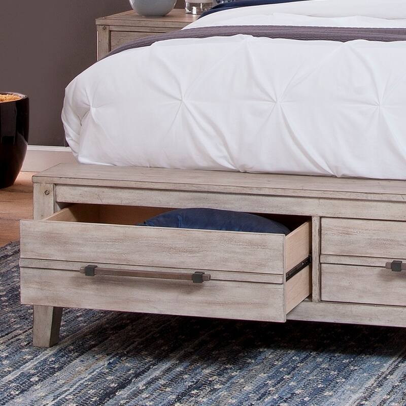 Asher Sleigh Storage Bed