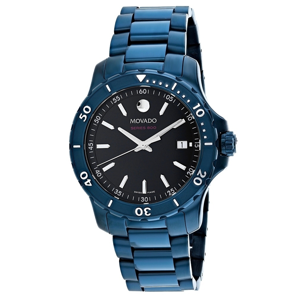 Series 800 Black Dial Watch 