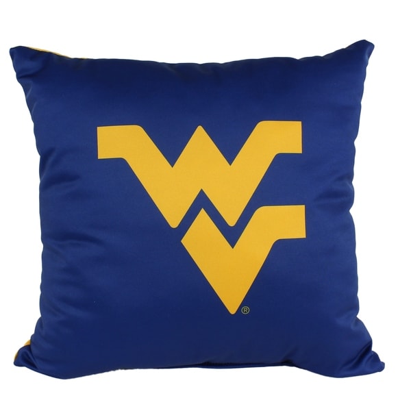 West Virginia Mountaineers 16 Inch Decorative Throw Pillow