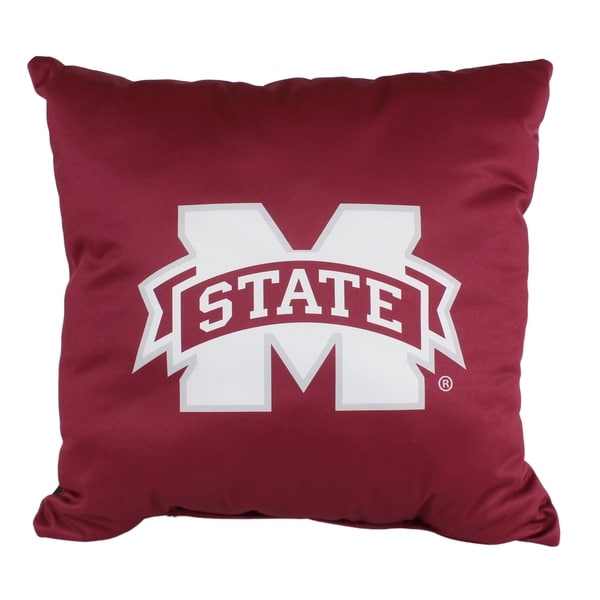 Mississippi State Bulldogs 16 Inch Decorative Throw Pillow