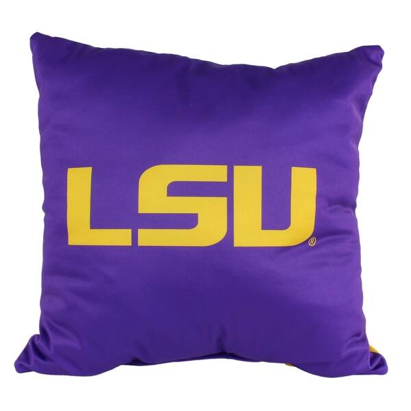 LSU Tigers 16 Inch Decorative Throw Pillow - Overstock - 28302654