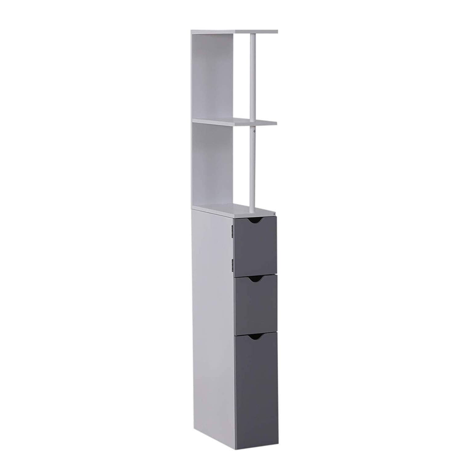 Shop Bathroom Tower Storage Cabinet 6 W X 13 D X 55 25 H On Sale Overstock 28302754