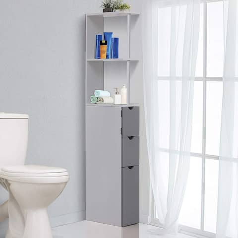 Slim Storage Cabinet For Bathroom