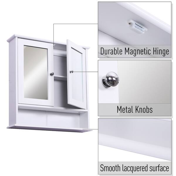 Shop Bathroom Wall Mounted Medicine Cabinets With Mirror Doors