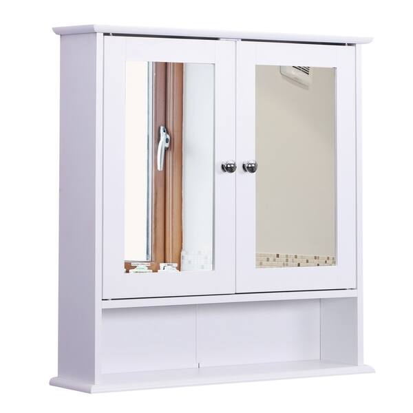 Shop Bathroom Wall Mounted Medicine Cabinets With Mirror Doors