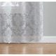 preview thumbnail 7 of 12, Gracewood Hollow Kulenovic Knitted Lace Medallion Curtain with Scalloped Bottom