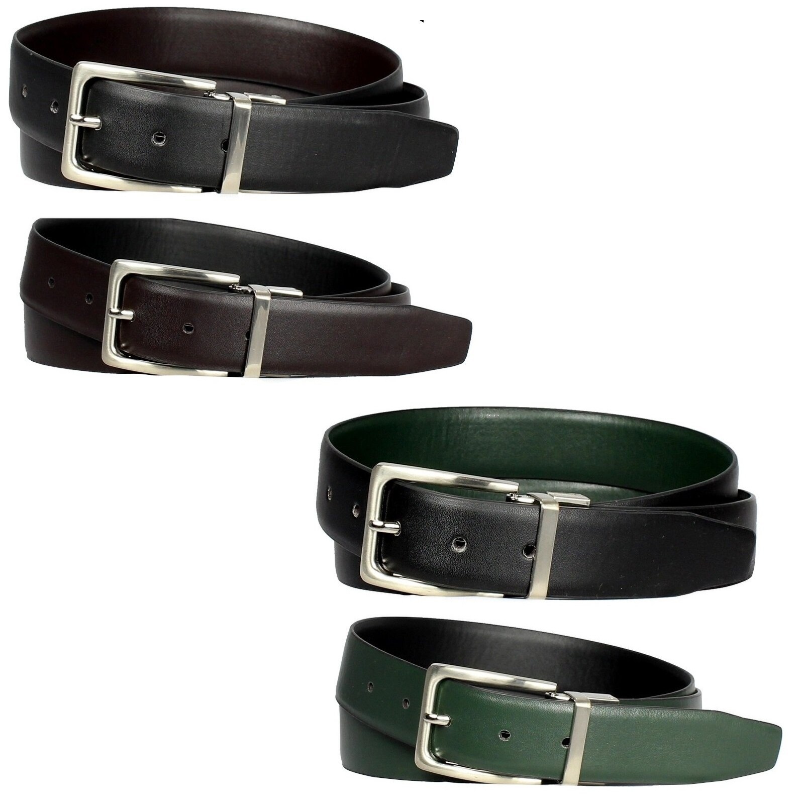 men's reversible dress belt