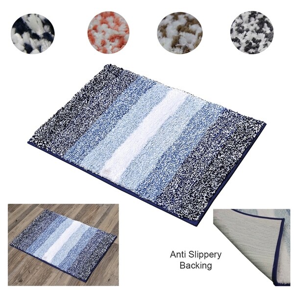 Bathmats Rugs Toilet Covers Set Of 6 New Jacquard Bath Mats Light Blue 100 Cotton 28 X 20 Bathroom Floor Home Garden Vibranthns Lk