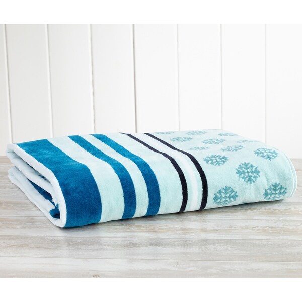 oversized plush beach towels