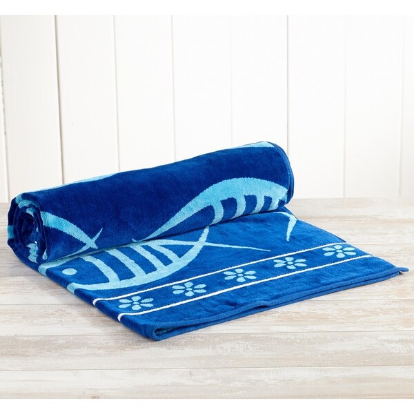 oversized plush beach towels