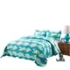 preview thumbnail 4 of 3, Porch & Den Lumbee Aquatic Quilt Set Queen/Full - Queen/Full