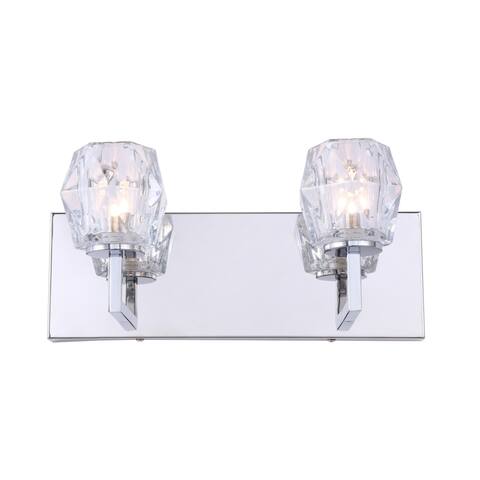 Woodbridge Lighting 18652CHRLE-C30410 Candice 2-light Bath w/ LED