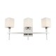 preview thumbnail 5 of 6, Woodbridge Lighting Chelsea 3-light Bath w/LED Opal Square Glass