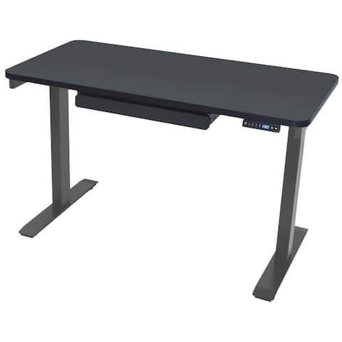 Motionwise SDG48B Home Office Series Black Electric Standing Desk