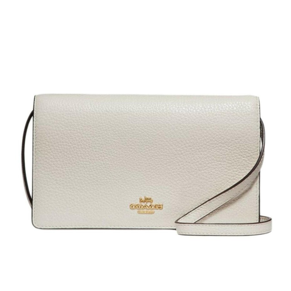 coach foldover crossbody clutch