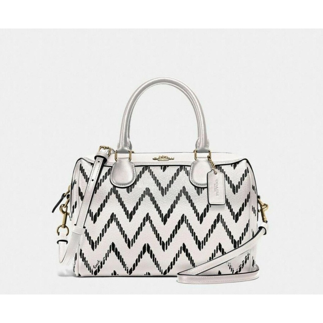 coach chevron bag