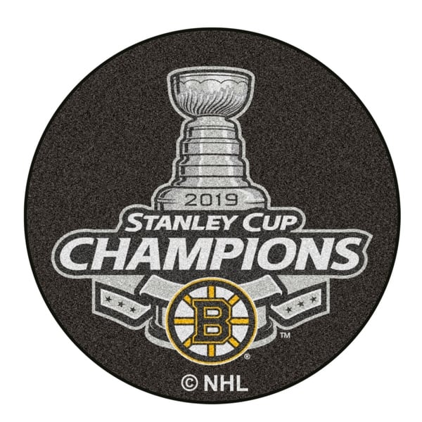 Nhl Tampa Bay Lightning Stanley Cup Champions Hockey Puck Rug 27in Diameter 2 X 3 Overstock 2116